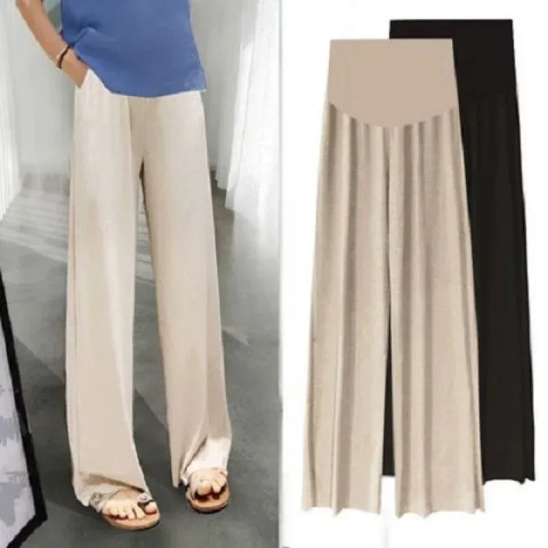 Summer Breeze Maternity Wide Leg Pants ATHLEXES