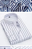 StripeLine Long Sleeve Slim Shirt ATHLEXES