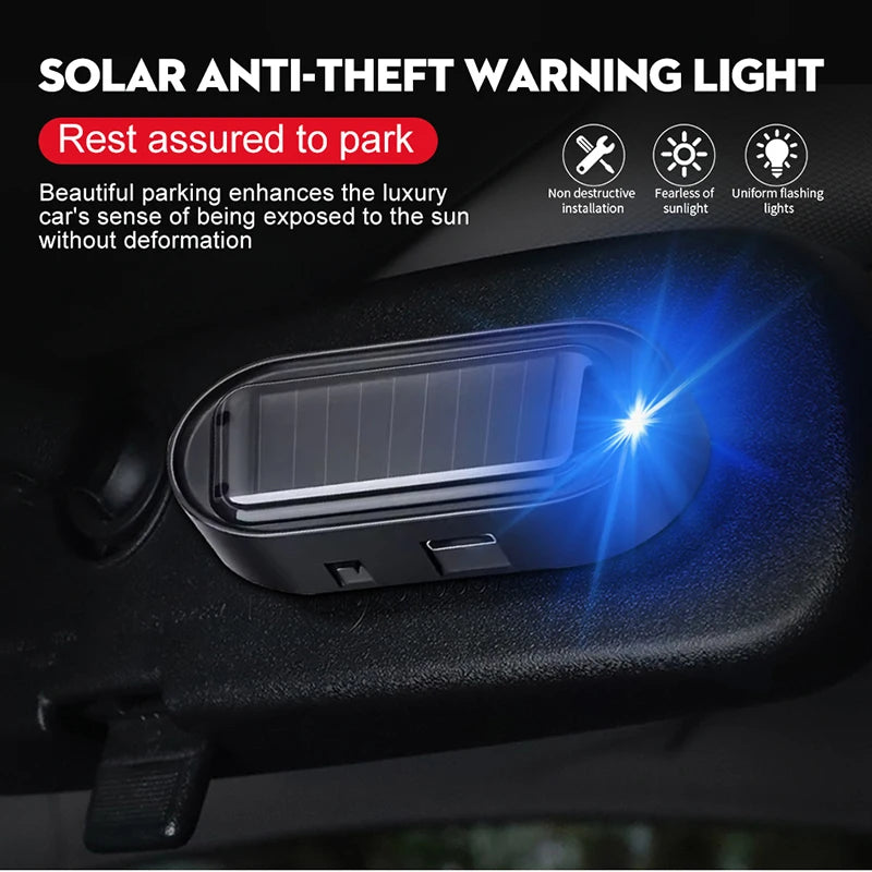 SolarSim Anti-Theft LED Security Lights ATHLEXES
