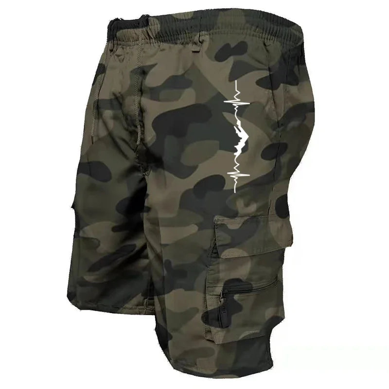 Summer New Five-Point Cargo Shorts for Men ATHLEXES