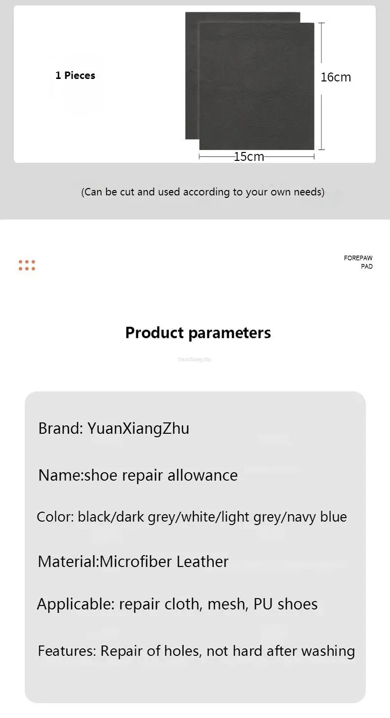 ShoeGuard Premium Repair Patch for Foot Care ATHLEXES