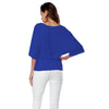 Chic Summer V-Neck Batwing Tee for Women S-5XL ATHLEXES