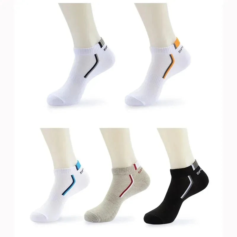 BreatheEasy Men's Ankle Socks 10 Pair Set ATHLEXES