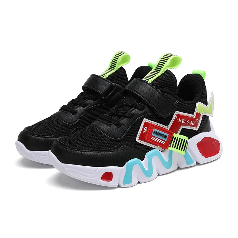 Kids Breathable Mesh Sneakers for Active Boys ATHLEXES