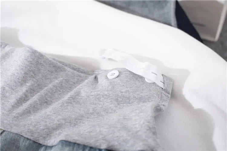 ComfortFit Wide Leg Maternity Denim Trousers ATHLEXES