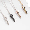Hugging Pendant Choker Necklace for Couples ATHLEXES