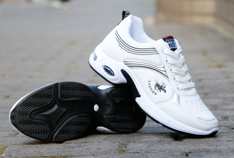 BreezeRun Fashion Black White Men's Sneakers ATHLEXES
