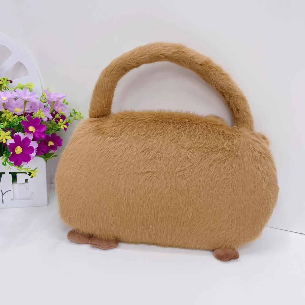 Kawaii Capybara Plush Backpack for Kids ATHLEXES