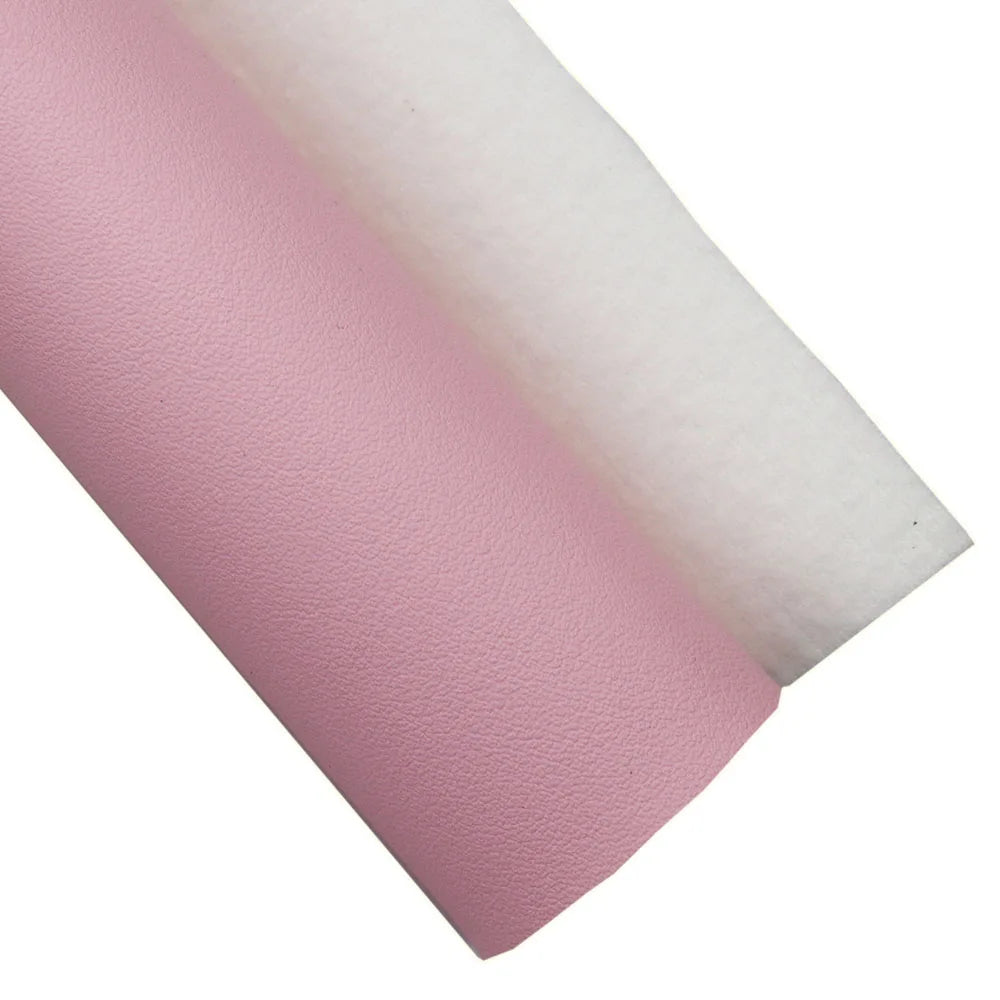 Elegant Pink Litchi Leather Vinyl Fabric Roll 30x132cm ATHLEXES