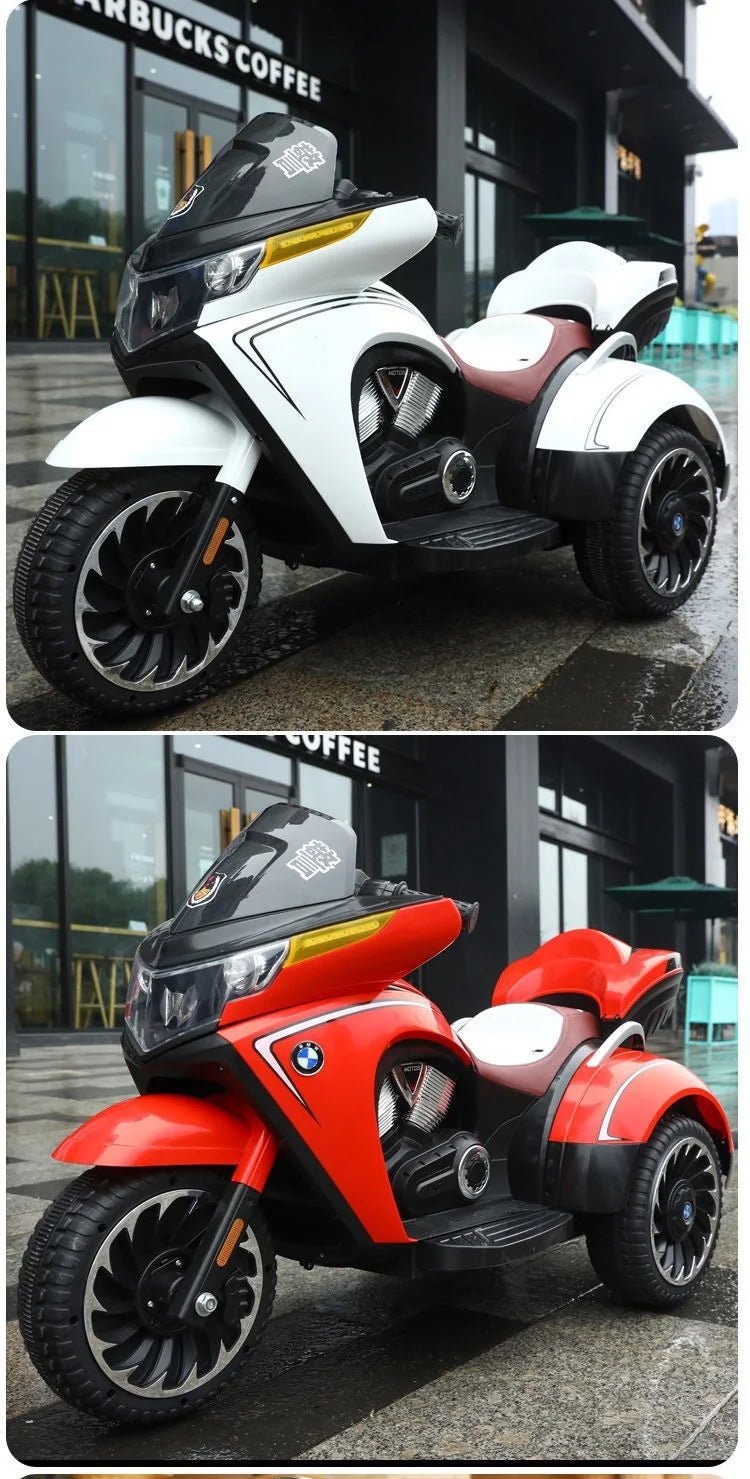 Kids Electric Trike with Key Start for 3-12 Years Old ATHLEXES