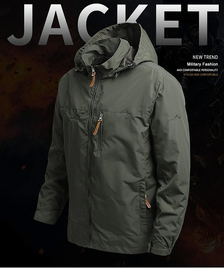 Tactical Windbreaker Jacket: Waterproof Outdoor Gear ATHLEXES