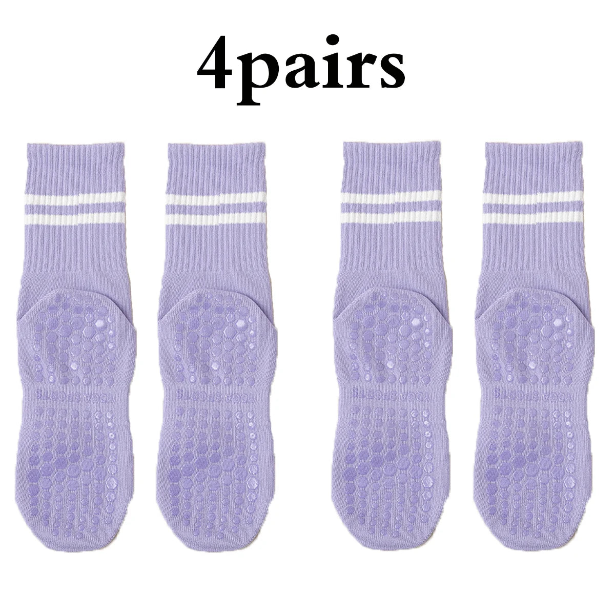 GripFit Non Slip Pilates Socks for Women ATHLEXES