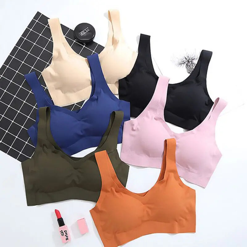 BreezeFit Seamless Ice Silk Sports Bra ATHLEXES