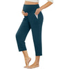 ComfortFit Maternity Yoga Capris with Pockets ATHLEXES