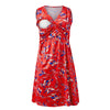 Nursing Blossom V-Neck Summer Dress ATHLEXES