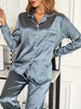 Solid Long Sleeve Pajama Set ATHLEXES