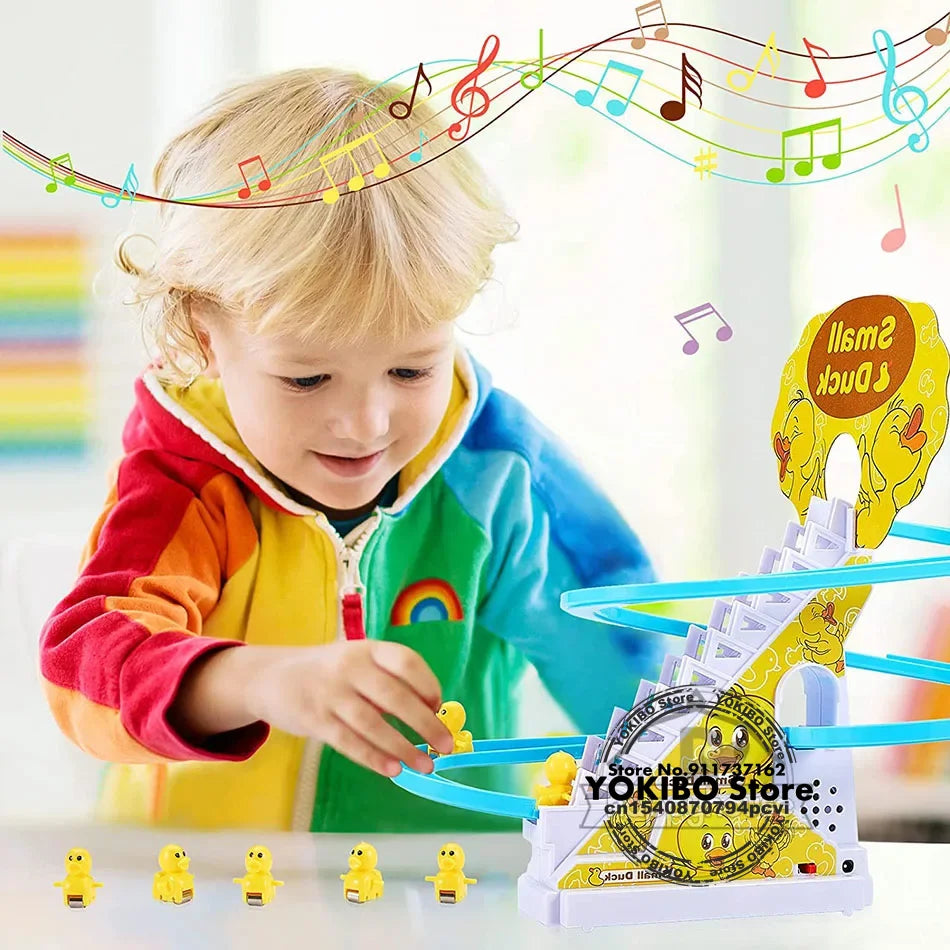 LED Climbing Duck Slide Toy for Kids ATHLEXES
