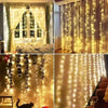 FairyGlow 8 Mode LED Curtain String Lights ATHLEXES