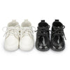 Meckior Retro Leather Baby Shoes with Anti-Slip Rubber Sole ATHLEXES