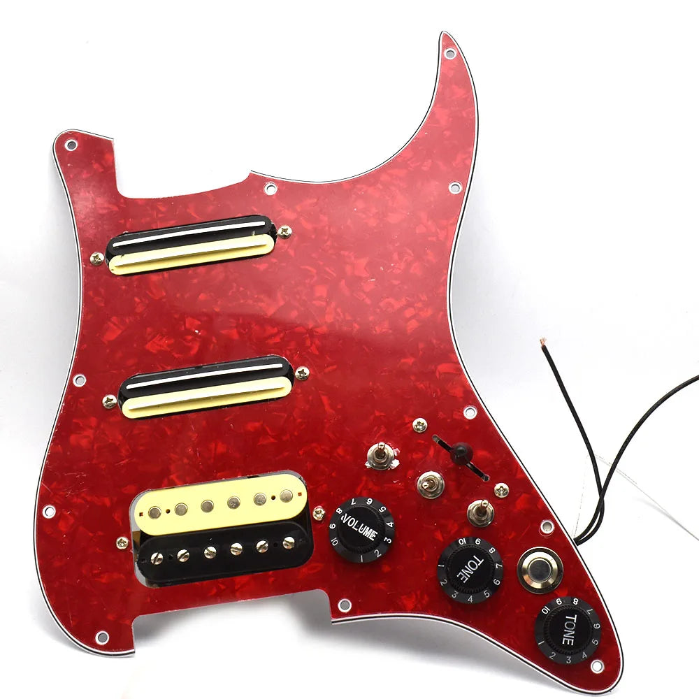 SSH Loaded Pickguard with Silence Switch for ST Guitar ATHLEXES