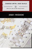 Diamond Luxury AF1 Shoelace Charms with Metal Buckle ATHLEXES