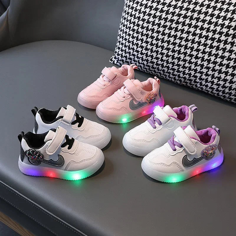 Glowing Tenis LED Sneakers for Kids' Adventure ATHLEXES
