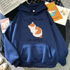 Cute Cat Print Oversized Hoodie for Women ATHLEXES
