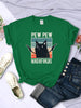 Pew Pew Madafaks Vintage Hip Hop Women Tee ATHLEXES