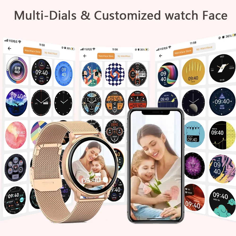 Xiaomi G35 Steel Smartwatch with Bluetooth Call ATHLEXES
