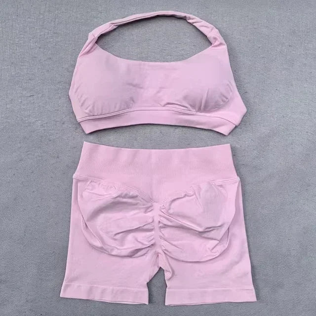 Seamless Summer Pilates Cycling Sports Suit ATHLEXES