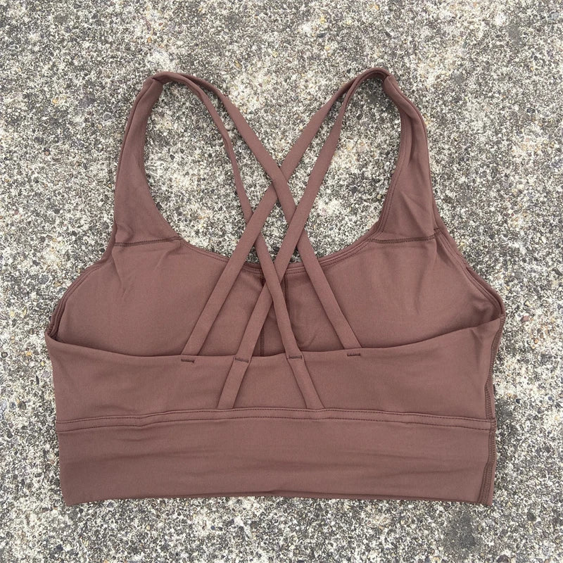 EliteFlex Women's Cross Back Sports Bra ATHLEXES