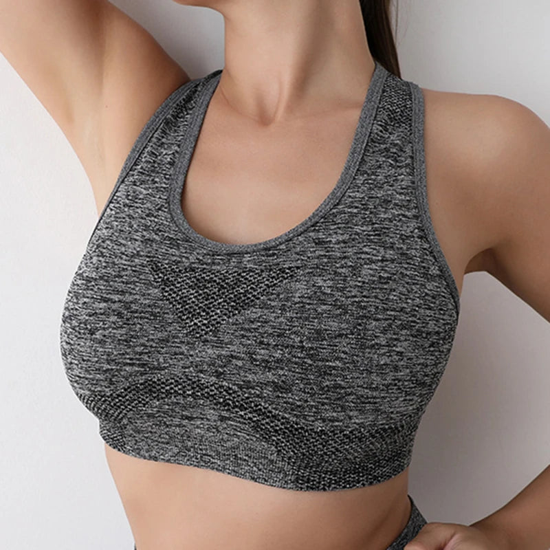 Seamless Quick-Dry Yoga Sports Bra for Women ATHLEXES