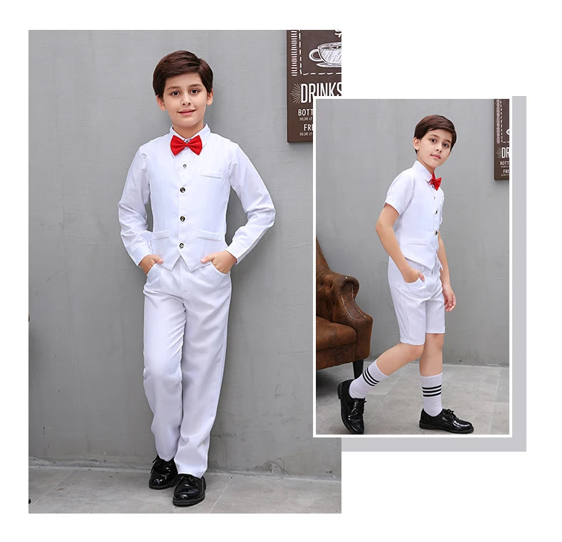 Chic Boys Formal Vest Suit Set for Special Occasions ATHLEXES