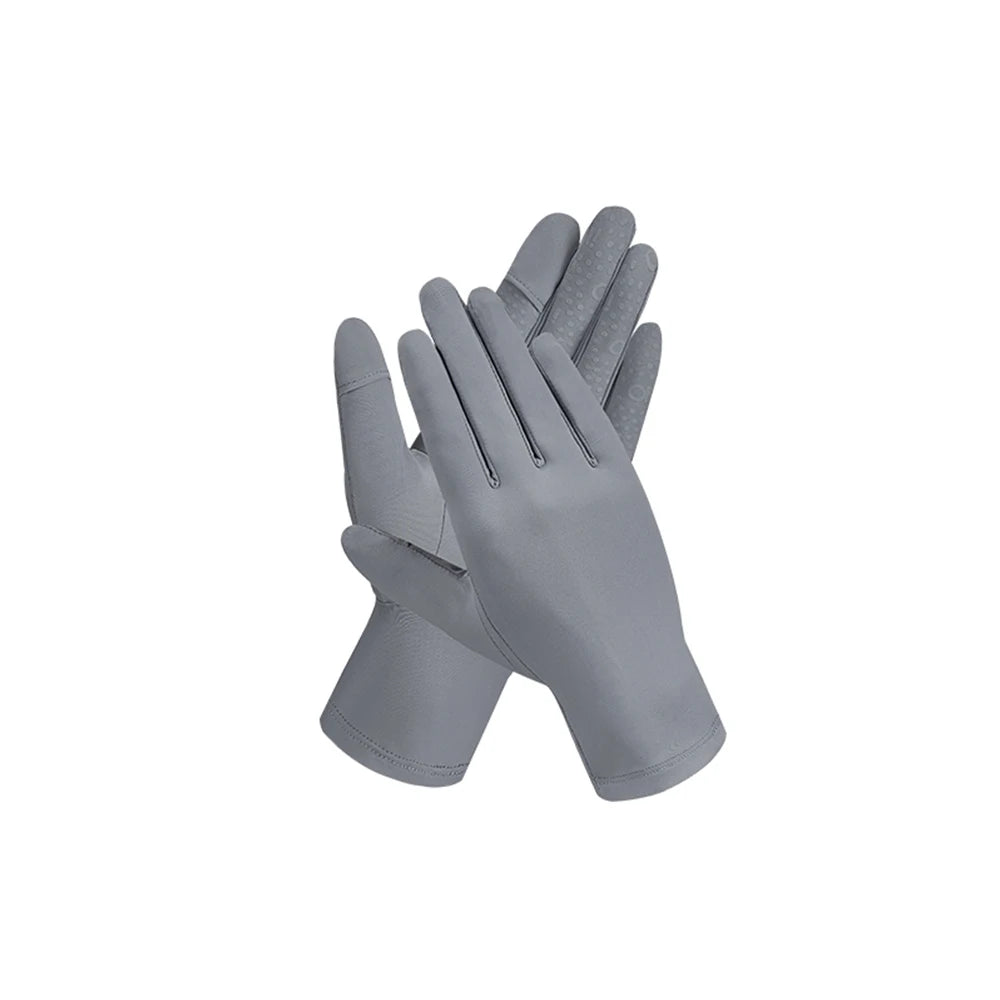 SunnyGuard UV Protection Fingerless Gloves ATHLEXES