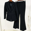 ChicRunway Women's Blazer and Flare Pants Set ATHLEXES