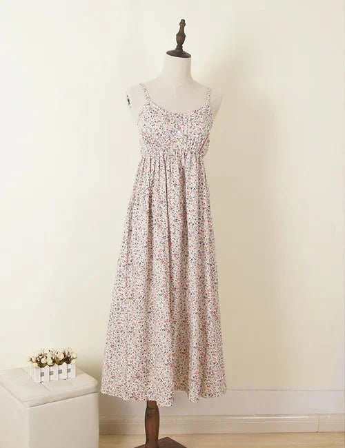 Floral Summer Maxi Halter Dress ATHLEXES