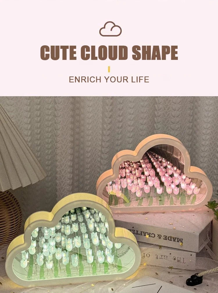 DIY Tulip Flower Night Lamp Kit ATHLEXES