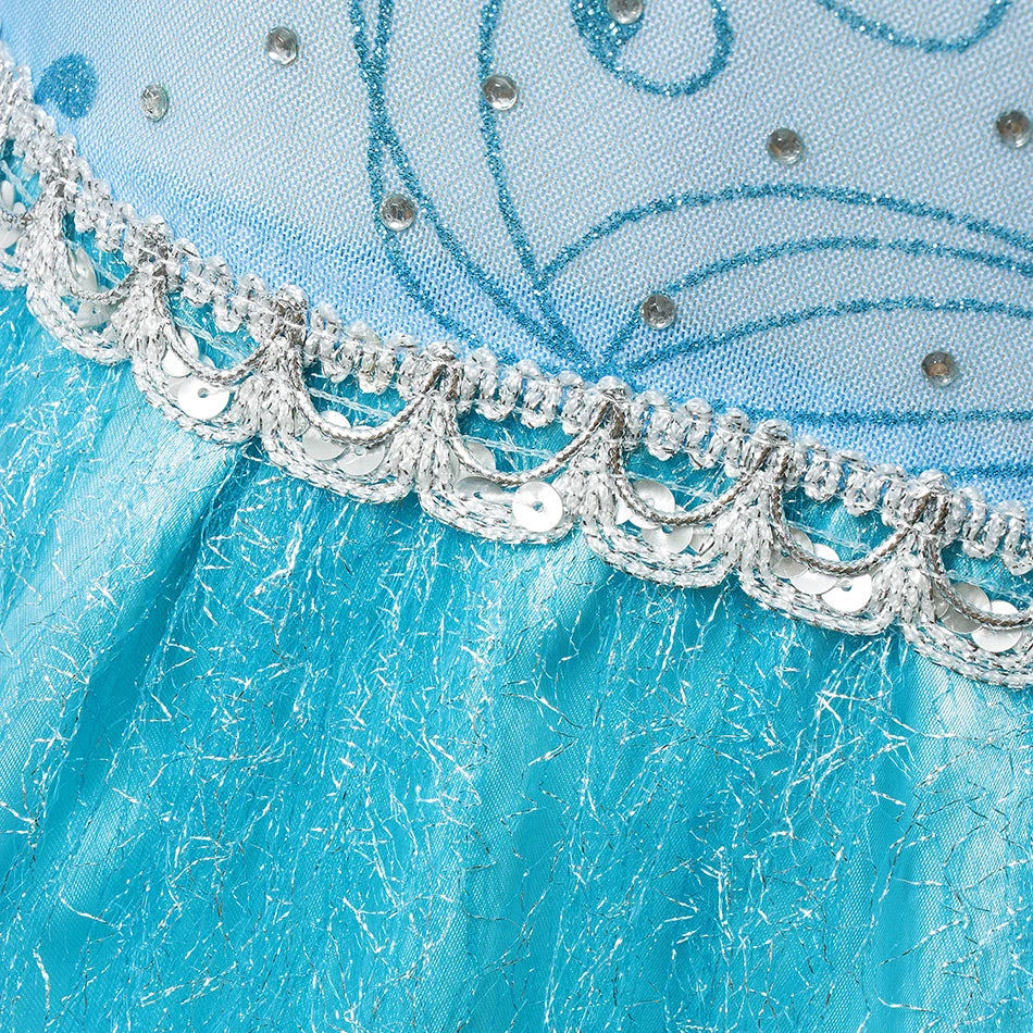 Frozen Princess Elsa Anna Dress for Girls Ages 2-10 ATHLEXES