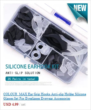 COLOUR_MAX Eyeglasses Repair Kit with Soft Nose Pads ATHLEXES