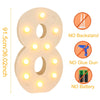 Giant LED Number Frame for Stunning Celebrations ATHLEXES