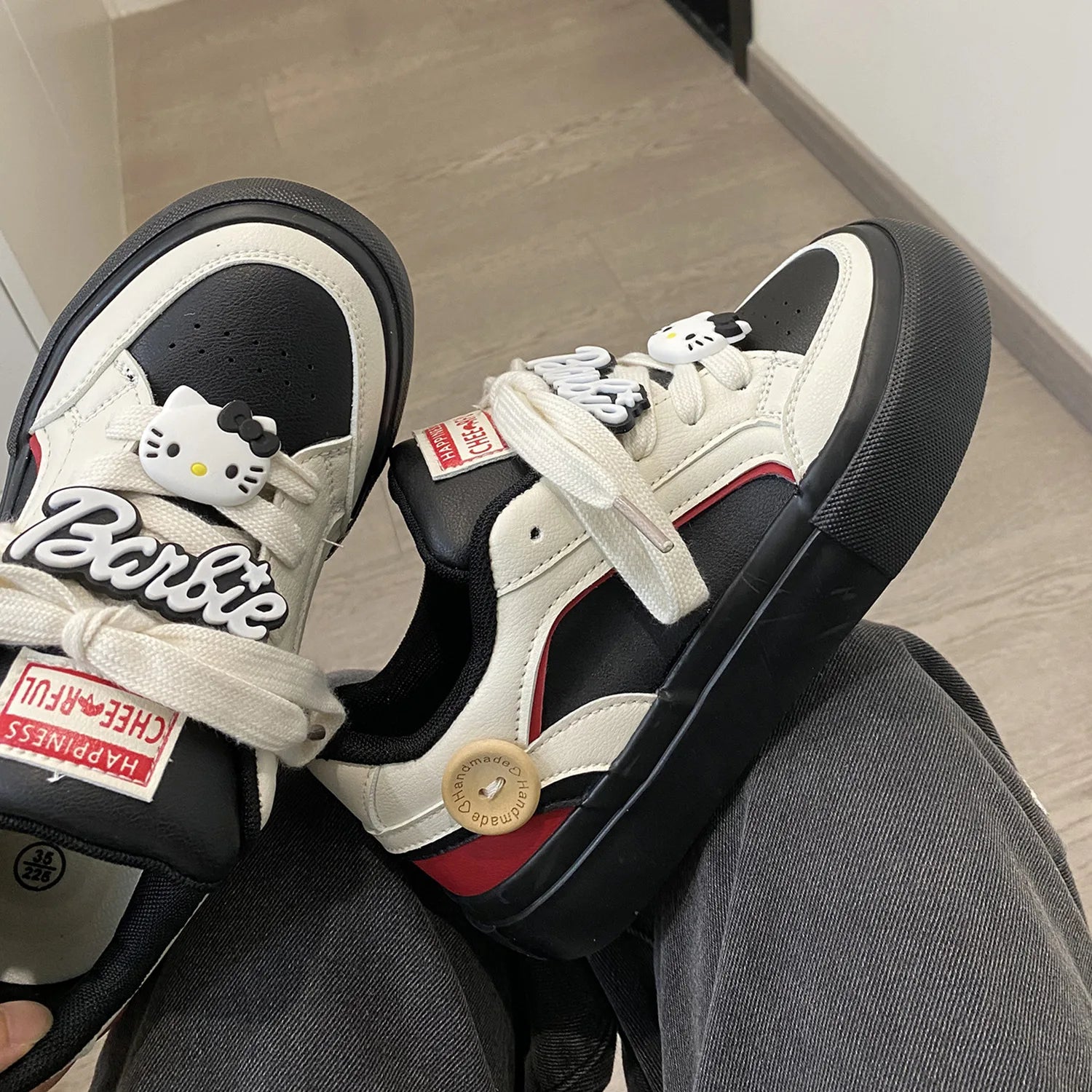 Hello Kitty Kawaii Platform Sneakers for Women ATHLEXES