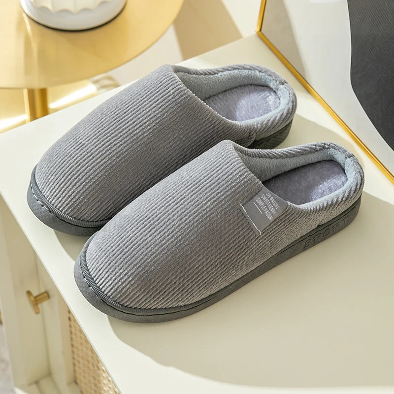 CozyFluff Plush Winter Slippers for Couples ATHLEXES