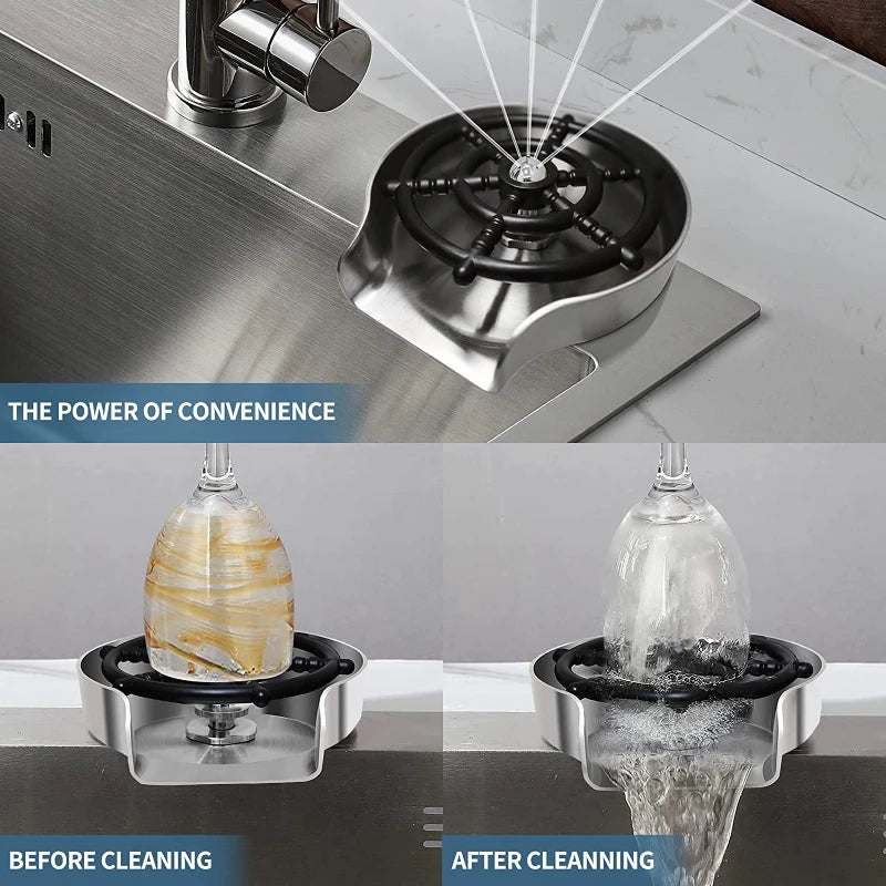 EcoClean Automatic Glass Cup Washer ATHLEXES