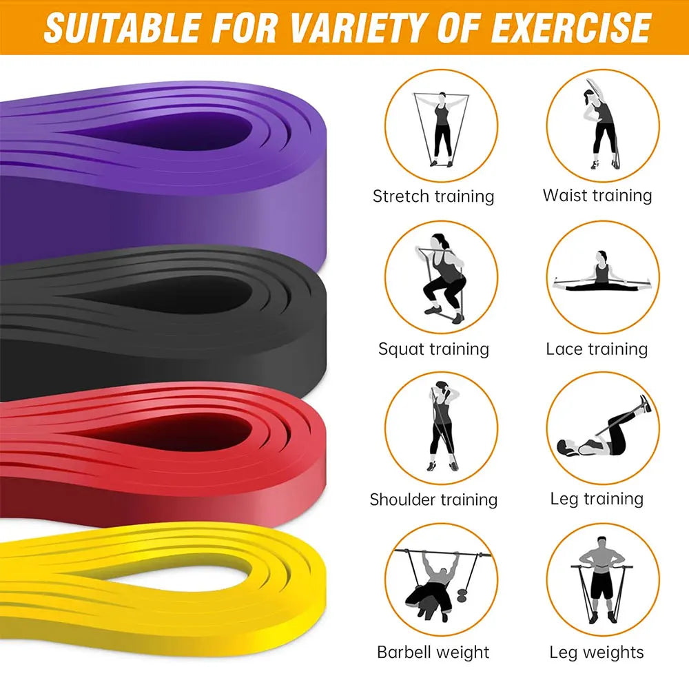 PowerFlex Resistance Bands for Total Body Workout ATHLEXES