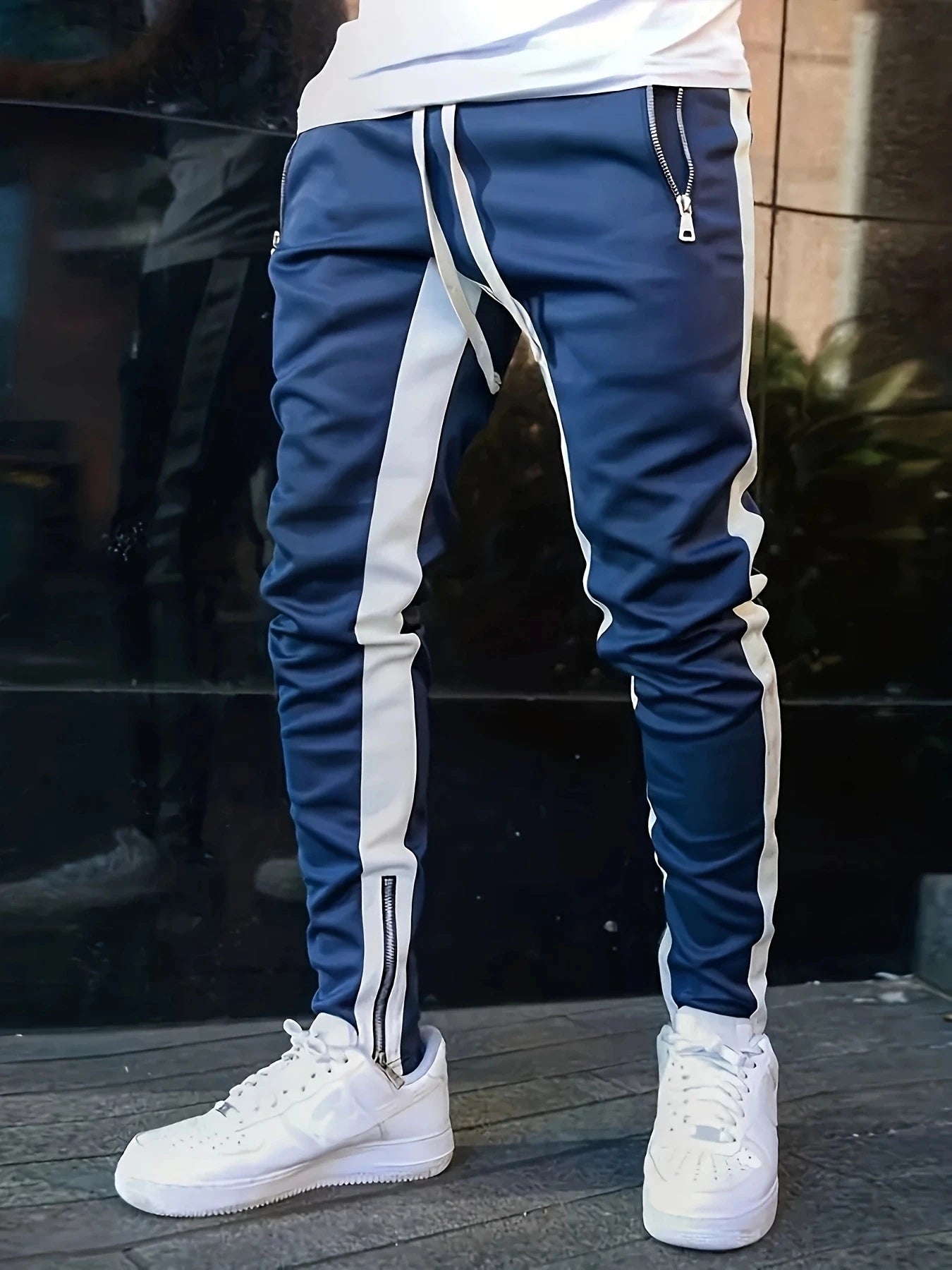 Stylish Color Block Jogging Pants for Men ATHLEXES