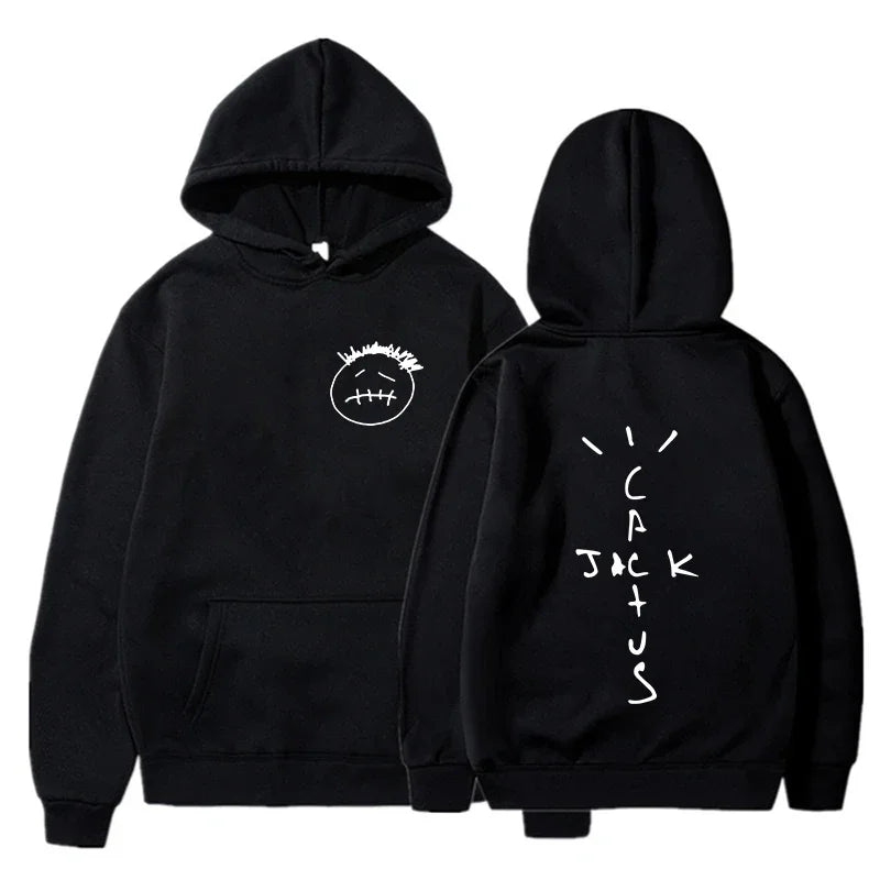 Cactus Jack Hip Hop Oversized Unisex Hoodie ATHLEXES