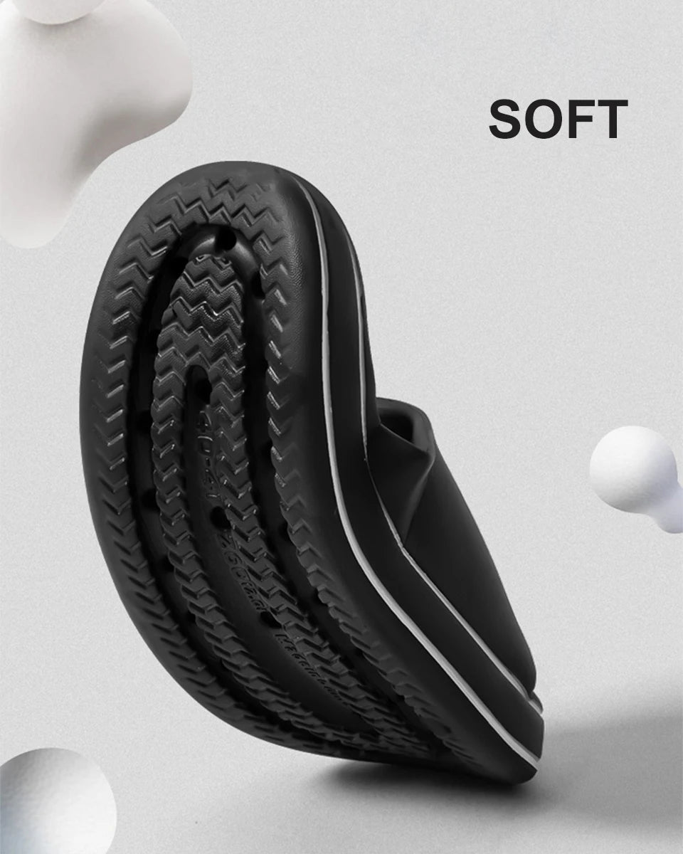 Feslishoet Luxe Letter Slides for All Seasons ATHLEXES