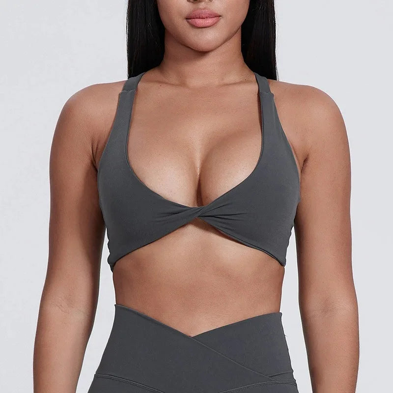 SHINBENE Women's Yoga Fitness Sports Bra ATHLEXES