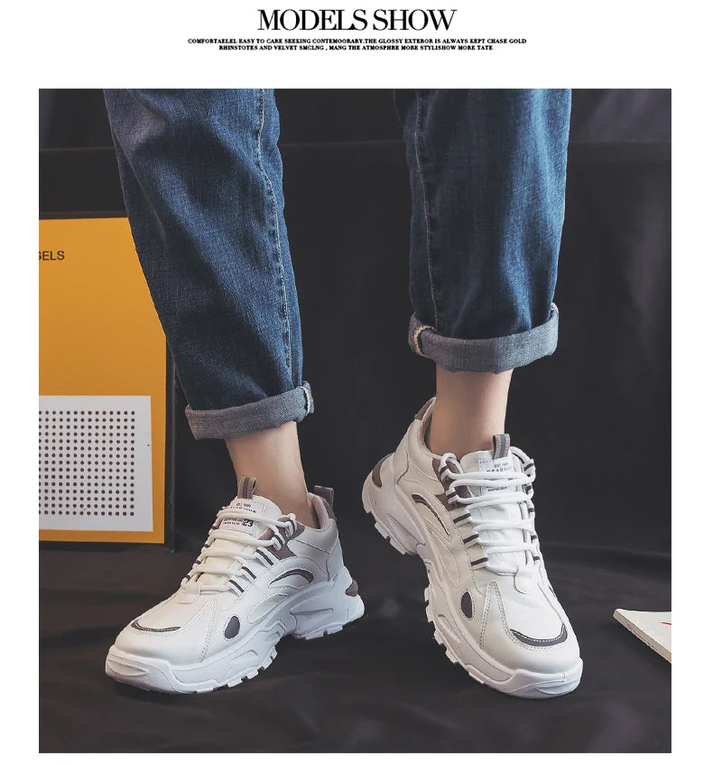 BreezyCanvas Men's 2024 Low White Sneakers ATHLEXES