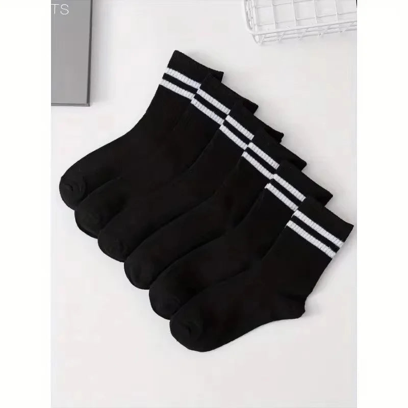 Vintage Fun Athletic Socks for Men - 5 Pairs Set ATHLEXES